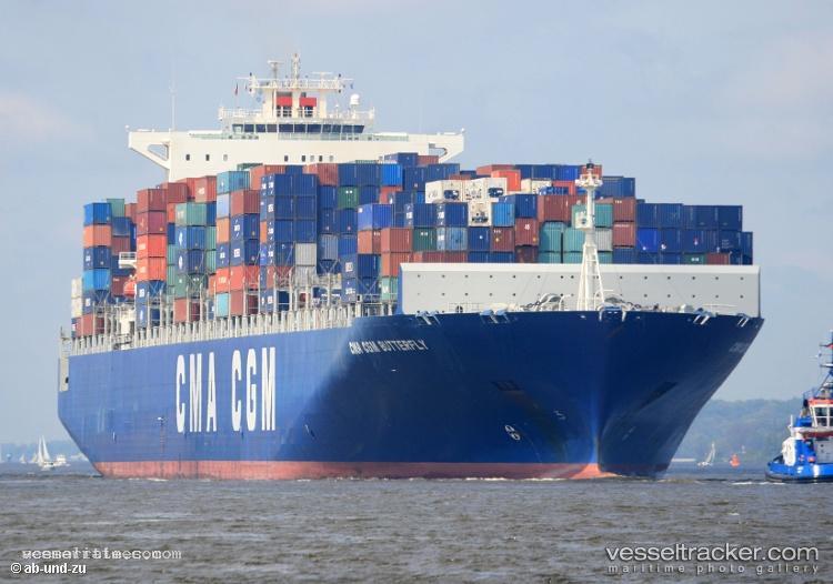 Cma-Cgm-Butterfly - Container Ship vessel registered in Bahamas