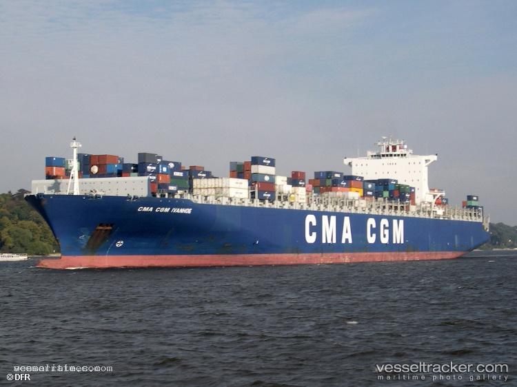 Cma-Cgm-Ivanhoe - Container Ship vessel registered in Malta
