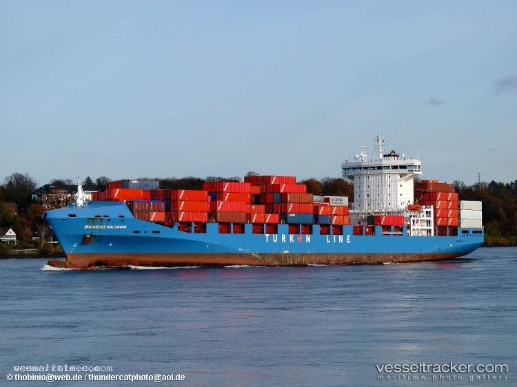 Mukaddes-Kalkavan - Container Ship vessel registered in Marshall Islands