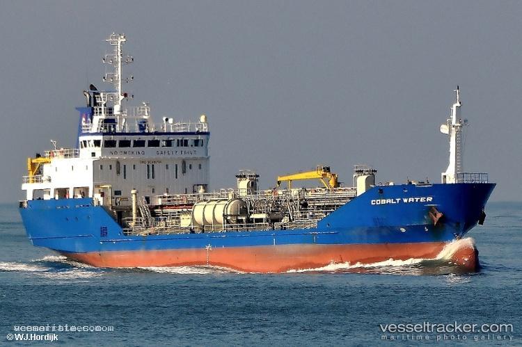 Cobaltwater - Chemical Oil Products Tanker vessel registered in Netherlands