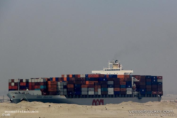 Oocl-Oakland - Container Ship vessel registered in Hong Kong