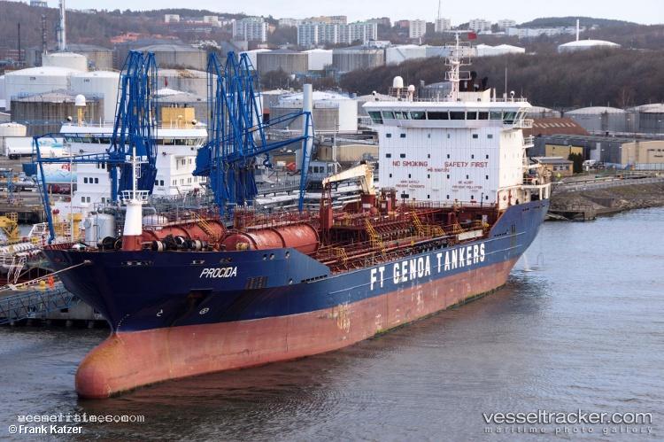 Ericusa-M - Chemical Oil Products Tanker vessel registered in Italy