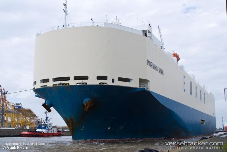 Morning-Ninni - Vehicles Carrier vessel registered in South Korea