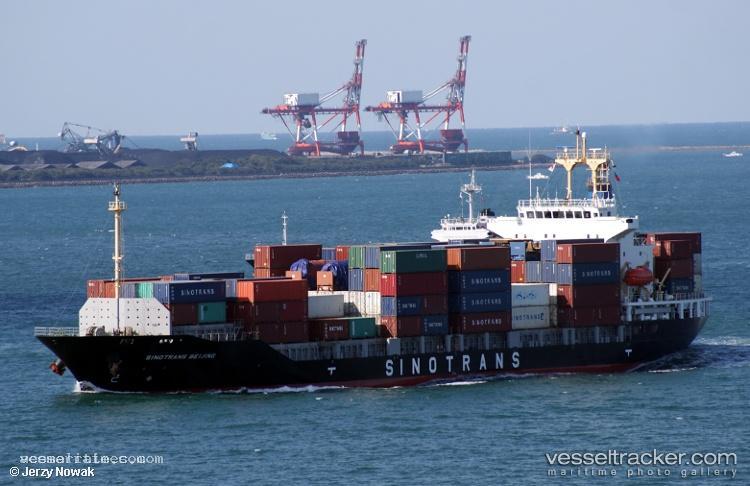 Sinotrans-Beijing - Container Ship vessel registered in Hong Kong