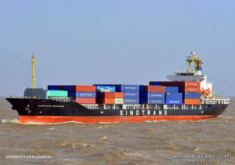 Zhongwaiyun-Shenzhen - Container Ship vessel registered in China