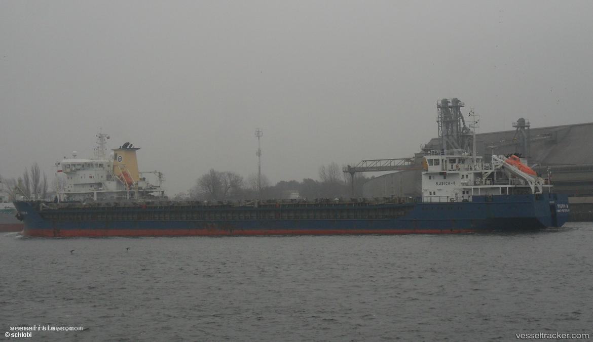 Rusich-8 - Multi Purpose Carrier vessel registered in Russia