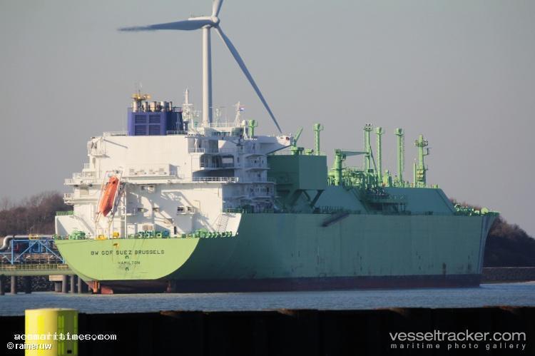Bw-Brussels - Lng Tanker vessel registered in Singapore