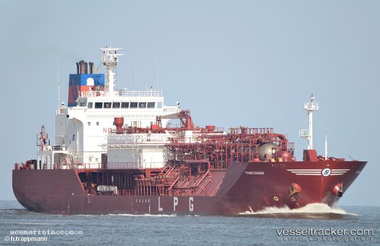 Thetagas - Lpg Tanker vessel registered in Antigua and Barbuda