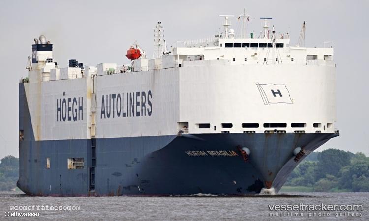 Hoegh-Brasilia - Vehicles Carrier vessel registered in Panama