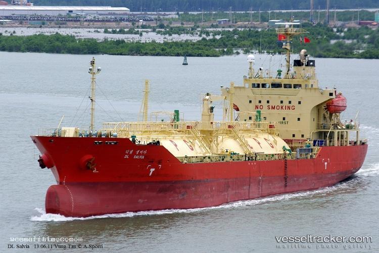 Ms-Salvia - Lpg Tanker vessel registered in South Korea