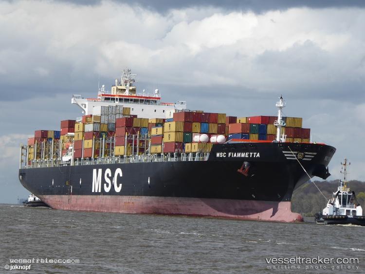 Msc-Fiammetta - Container Ship vessel registered in Panama