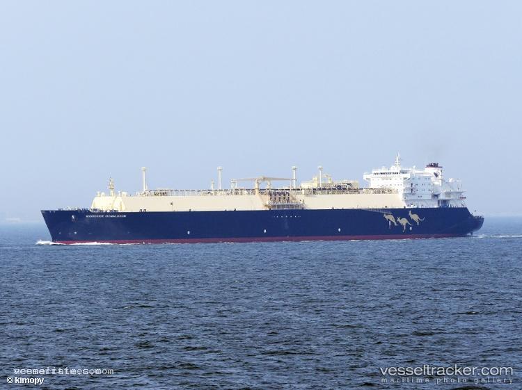 Woodside-Donaldson - Lng Tanker vessel registered in Singapore