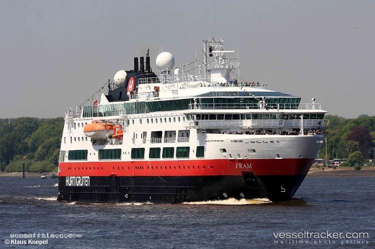 Fram - Cruise Ship vessel registered in Norway