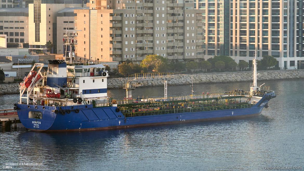 Serifos - Oil Products Tanker vessel registered in Cyprus