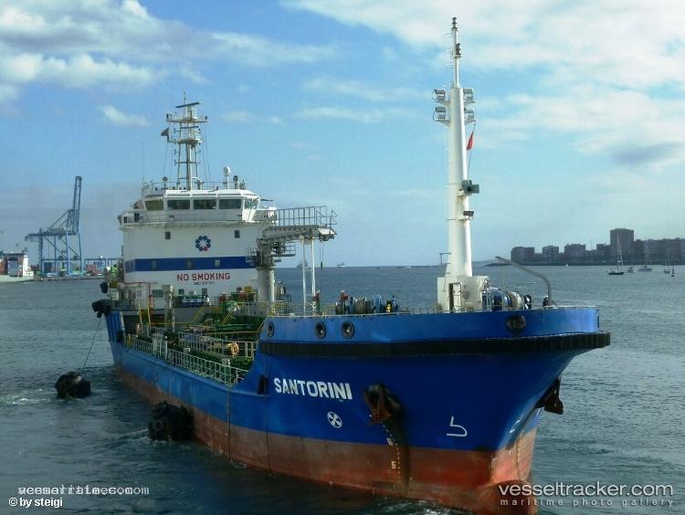 Santorini - Oil Products Tanker vessel registered in Ecuador