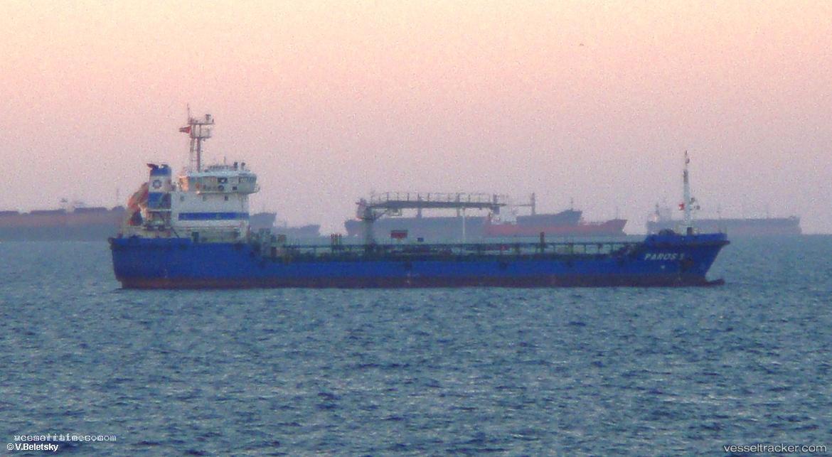 Paros - Oil Products Tanker vessel registered in Cyprus