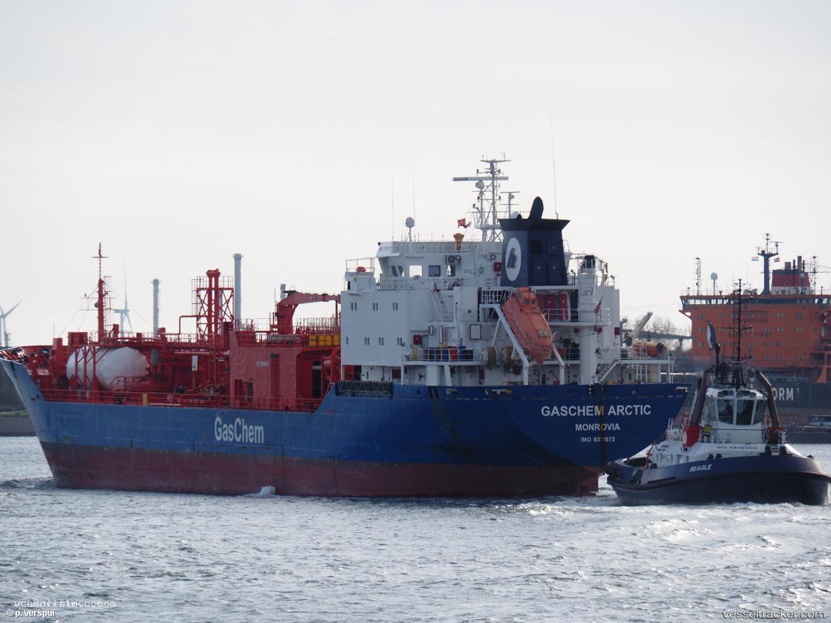 Gaschem-Arctic - Lpg Tanker vessel registered in Liberia