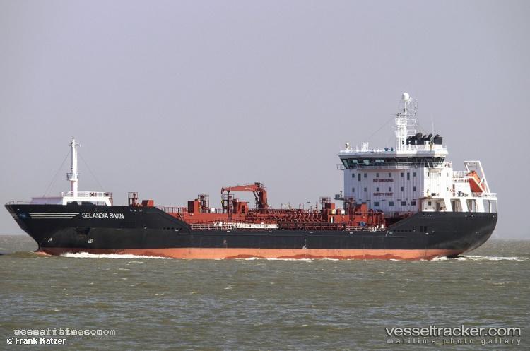 Frank - Chemical Oil Products Tanker vessel registered in Gibraltar