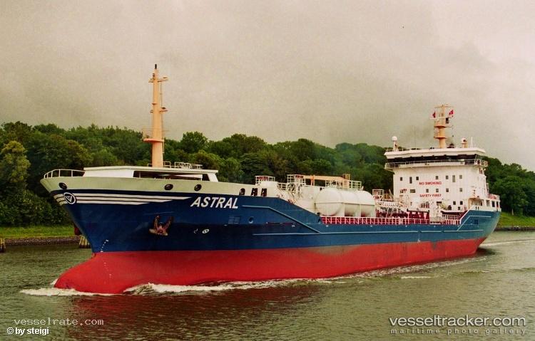 Astral - Chemical Oil Products Tanker vessel registered in Sweden
