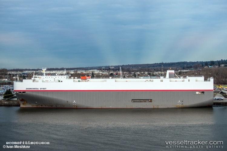 Andromeda-Spirit - Vehicles Carrier vessel registered in Panama