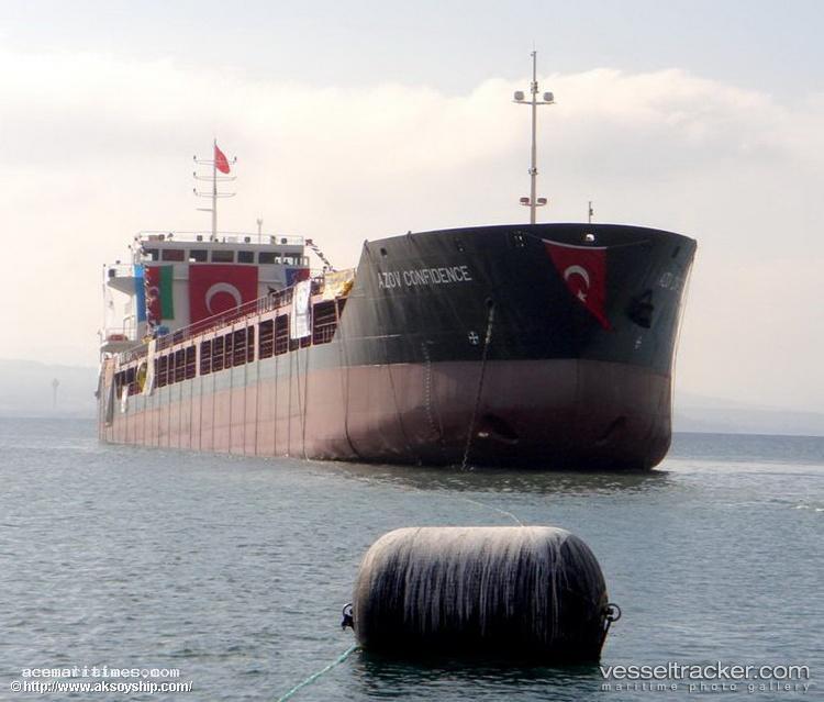 Azov-Confidence - General Cargo Ship vessel registered in Marshall Islands