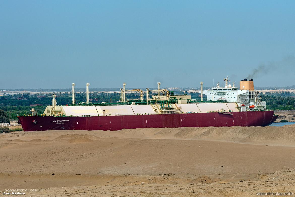 Al.ghuwairiya - Lng Tanker vessel registered in Marshall Islands
