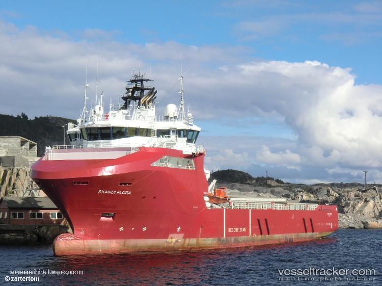 Skandi-Flora - Offshore Tug Supply Ship vessel registered in Norway