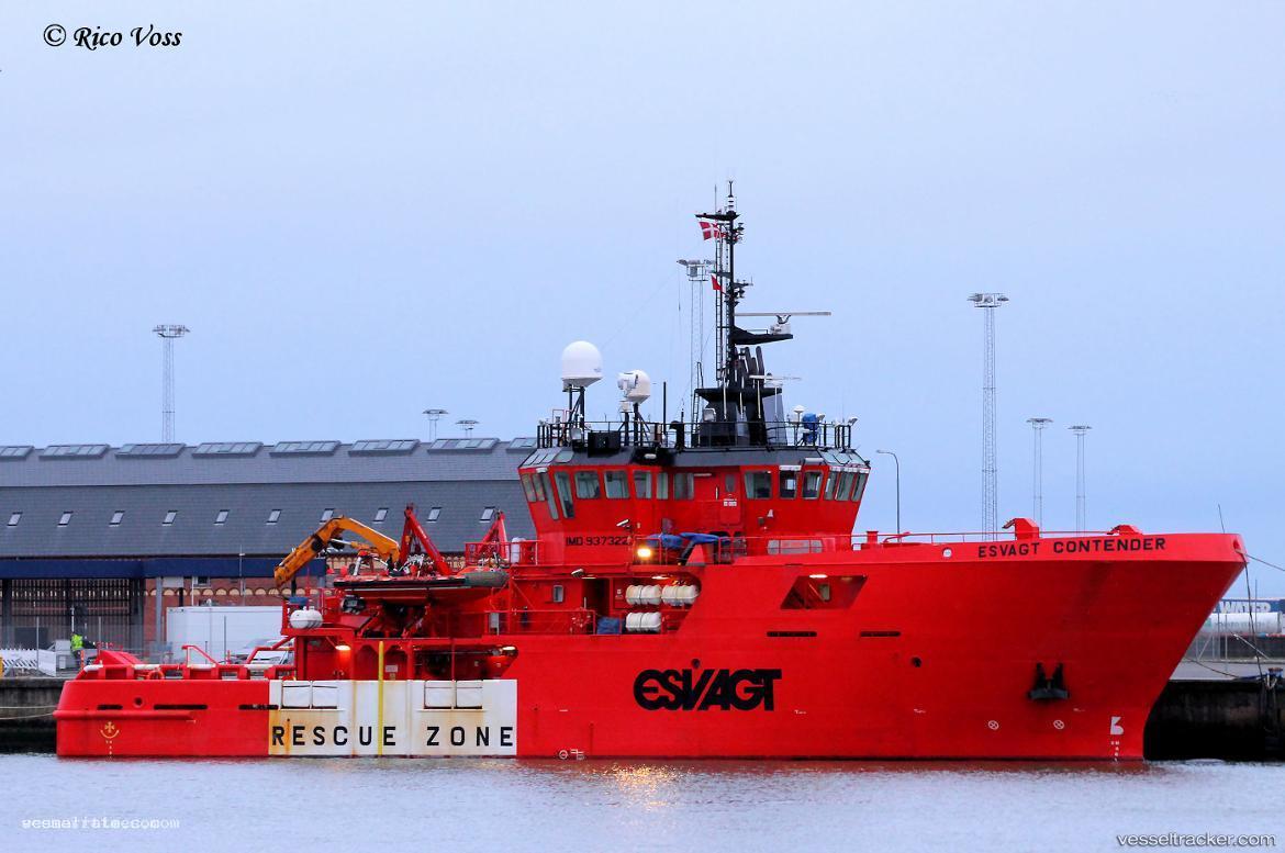 Esvagt-Contender - Standby Safety Vessel vessel registered in Denmark