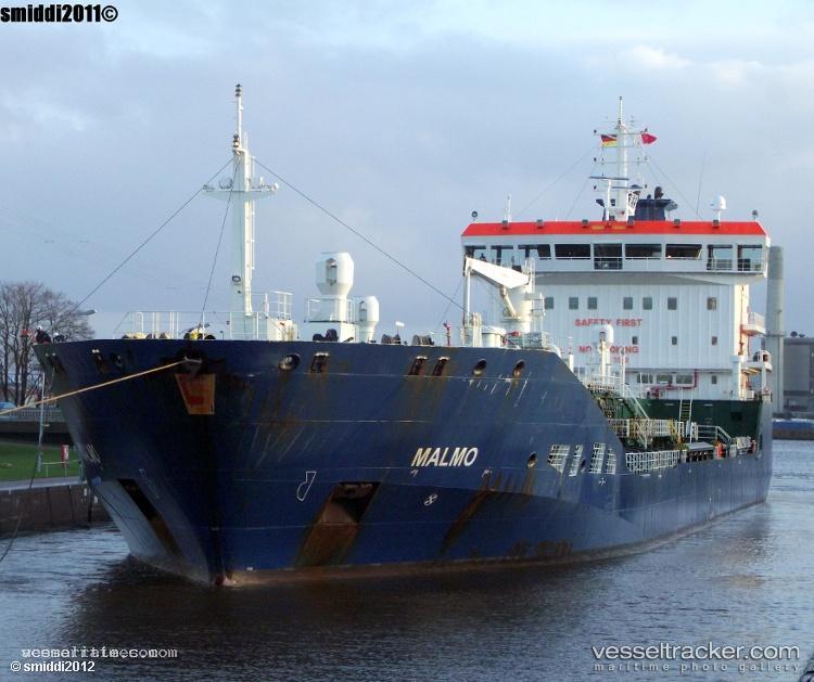 Malmo - Chemical Oil Products Tanker vessel registered in Malta