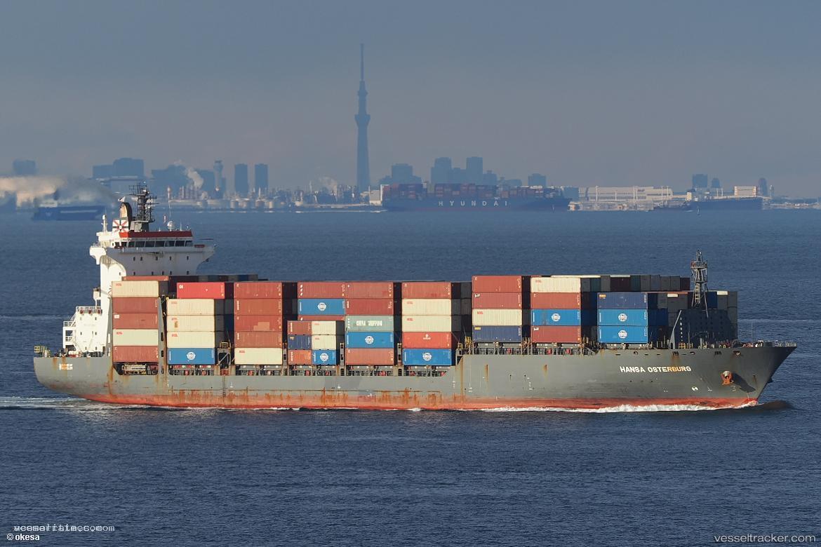 Hansa-Osterburg - Container Ship vessel registered in Portugal