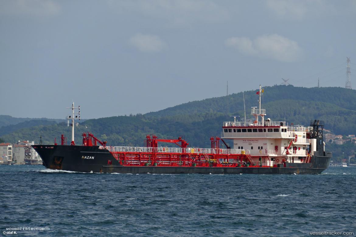 Nazan - Chemical Oil Products Tanker vessel registered in Panama