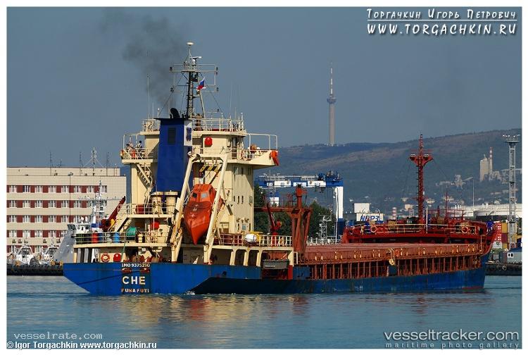 Che - General Cargo Ship vessel registered in Tuvalu