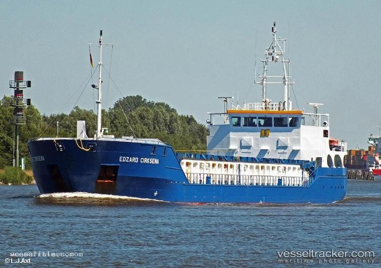 Edzard-Cirksena - Multi Purpose Carrier vessel registered in Antigua and Barbuda