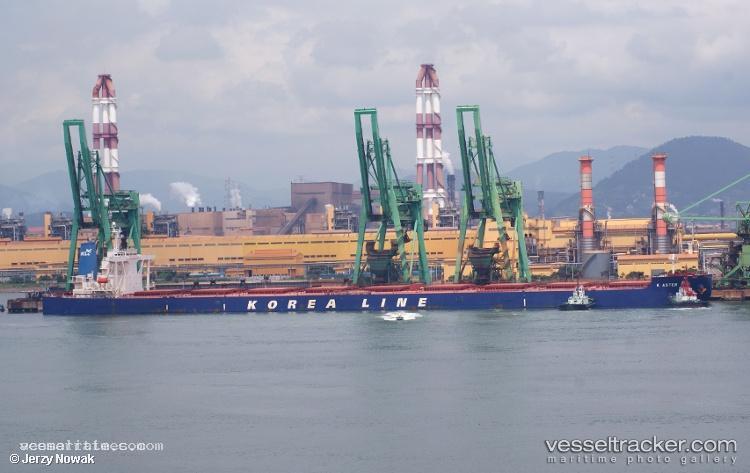 K.aster - Ore Carrier vessel registered in South Korea