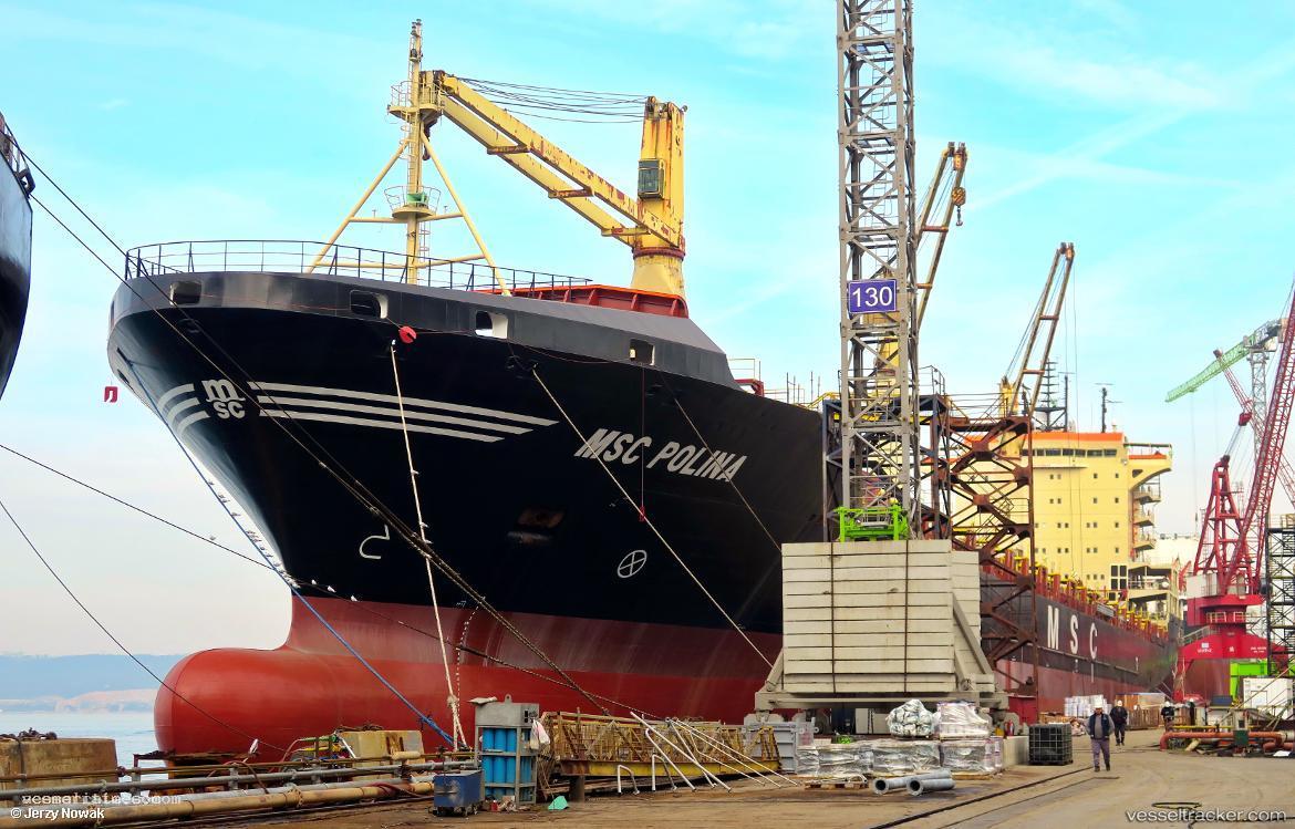 Msc-Polina - Container Ship vessel registered in Liberia