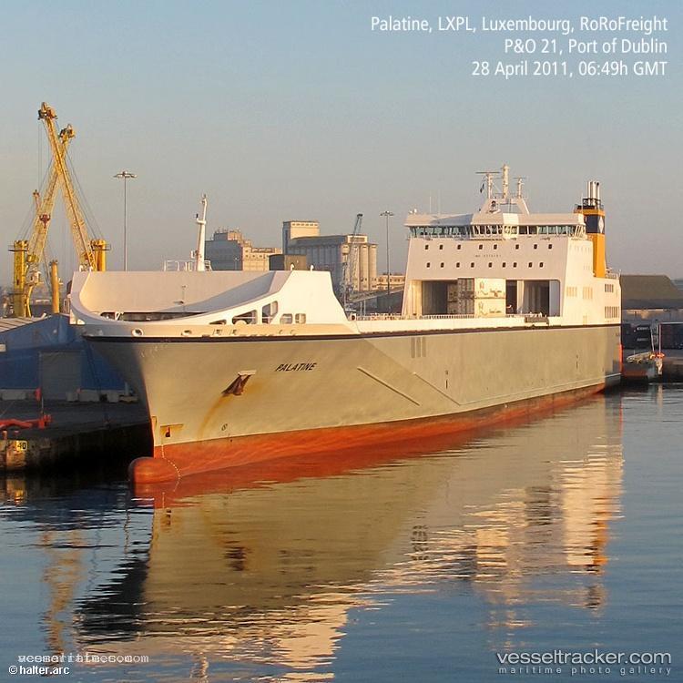 Palatine - Ro Ro Cargo Ship vessel registered in Malta
