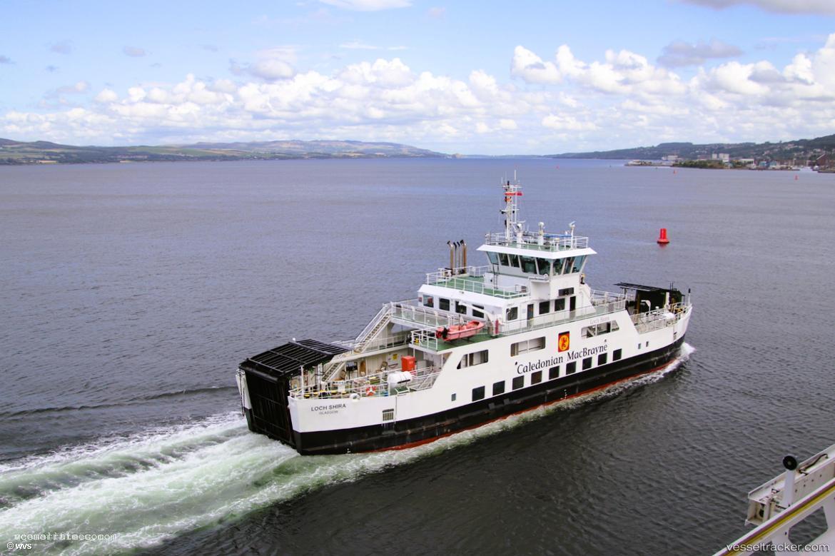 Loch-Shira - Passenger Ro Ro Cargo Ship vessel registered in United Kingdom