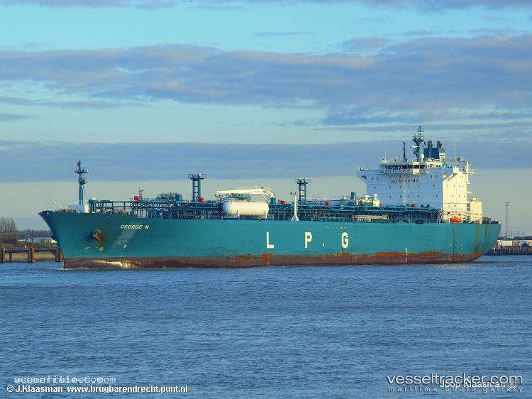 Helsinki - Lpg Tanker vessel registered in Liberia