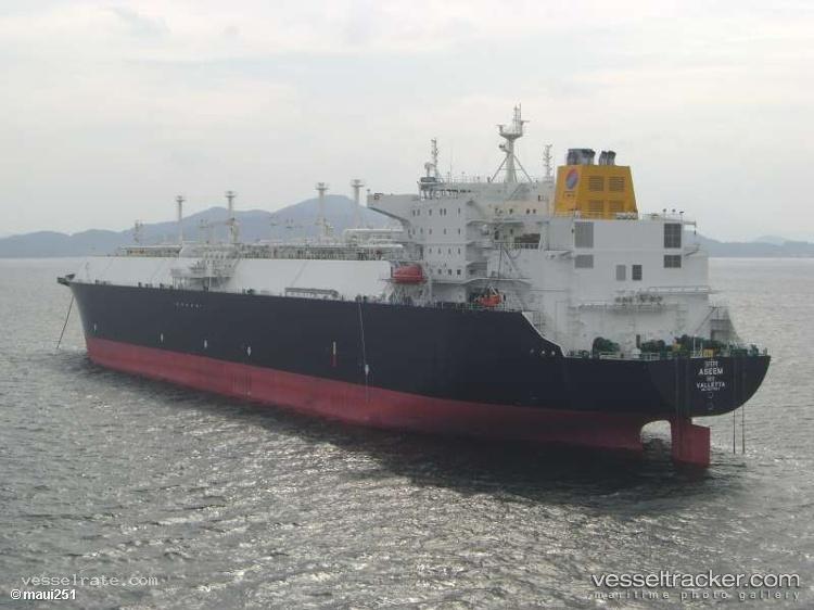 Aseem - Lng Tanker vessel registered in Malta