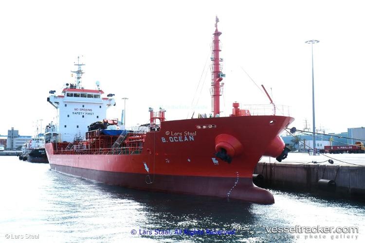 B.ocean - Oil Products Tanker vessel registered in Marshall Islands