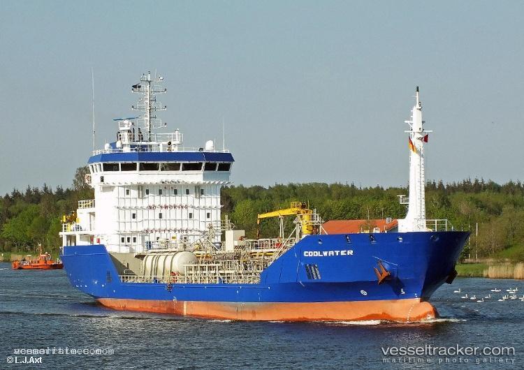 Coolwater - Chemical Oil Products Tanker vessel registered in Netherlands