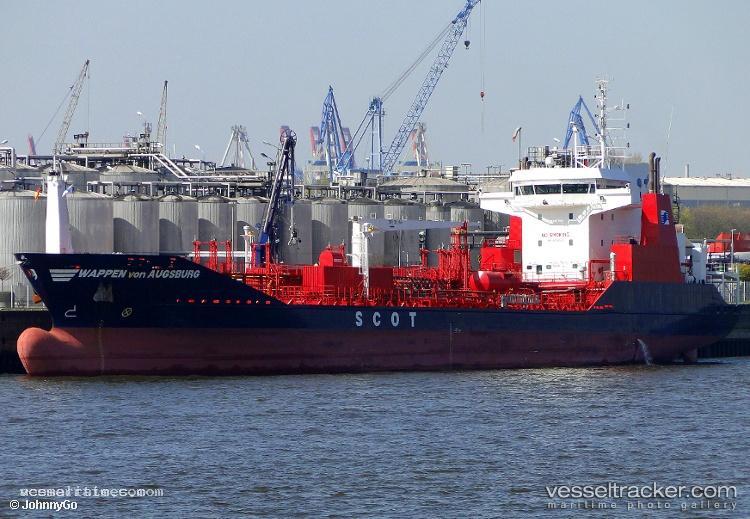 Scot-Augsburg - Chemical Oil Products Tanker vessel registered in Marshall Islands