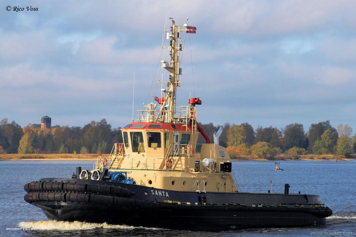 Santa - [tug.fire_fighting_tug] vessel registered in Latvia