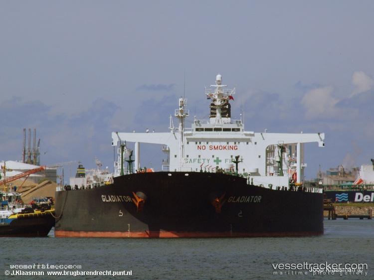Gladiator - Crude Oil Tanker vessel registered in Liberia