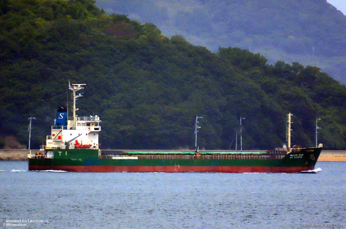 St-Ocean - General Cargo Ship vessel registered in South Korea