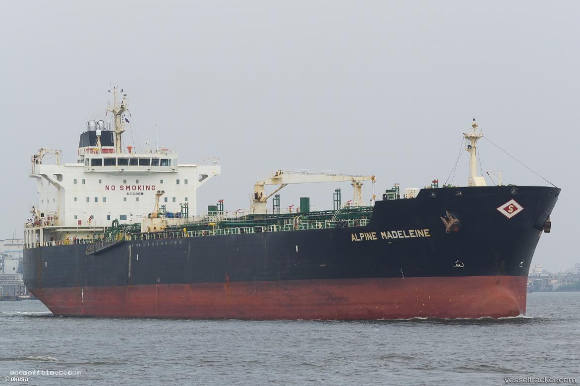 Seaways-Madeleine - Chemical Oil Products Tanker vessel registered in Marshall Islands