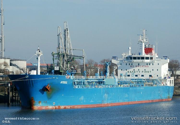 Steel - Crude Oil Tanker vessel registered in Marshall Islands