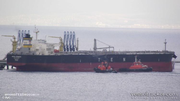Maria-Princess - Crude Oil Tanker vessel registered in Liberia