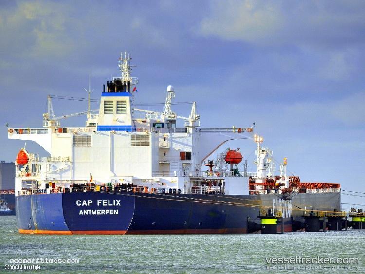 Cap-Felix - Crude Oil Tanker vessel registered in Belgium