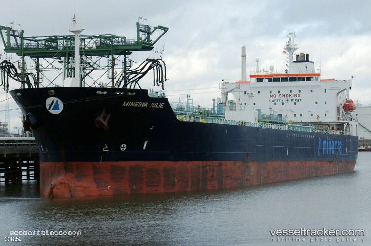 Minerva-Julie - Chemical Oil Products Tanker vessel registered in Greece